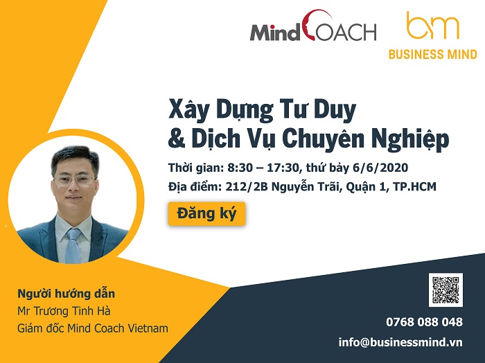 "Xây Dựng Tư Duy & Dịch Vụ Chuyên Nghiệp" tháng 06/2020